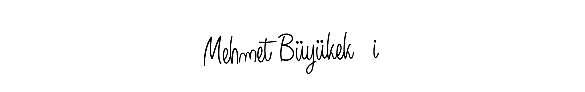 How to make Mehmet Büyükekşi name signature. Use Angelique-Rose-font-FFP style for creating short signs online. This is the latest handwritten sign. Mehmet Büyükekşi signature style 5 images and pictures png
