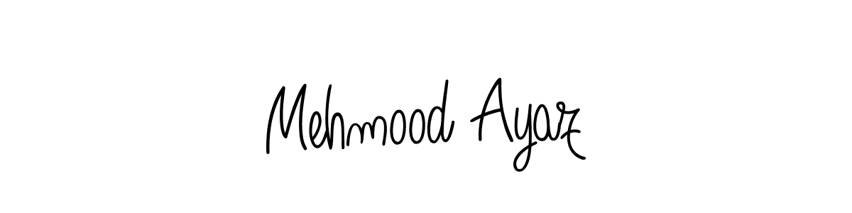 Also we have Mehmood Ayaz name is the best signature style. Create professional handwritten signature collection using Angelique-Rose-font-FFP autograph style. Mehmood Ayaz signature style 5 images and pictures png