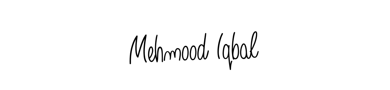 Use a signature maker to create a handwritten signature online. With this signature software, you can design (Angelique-Rose-font-FFP) your own signature for name Mehmood Iqbal. Mehmood Iqbal signature style 5 images and pictures png