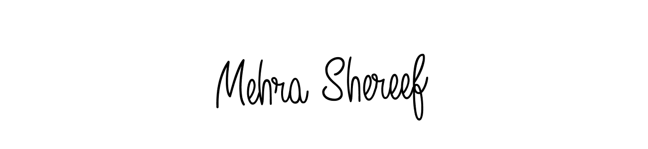 Best and Professional Signature Style for Mehra Shereef. Angelique-Rose-font-FFP Best Signature Style Collection. Mehra Shereef signature style 5 images and pictures png