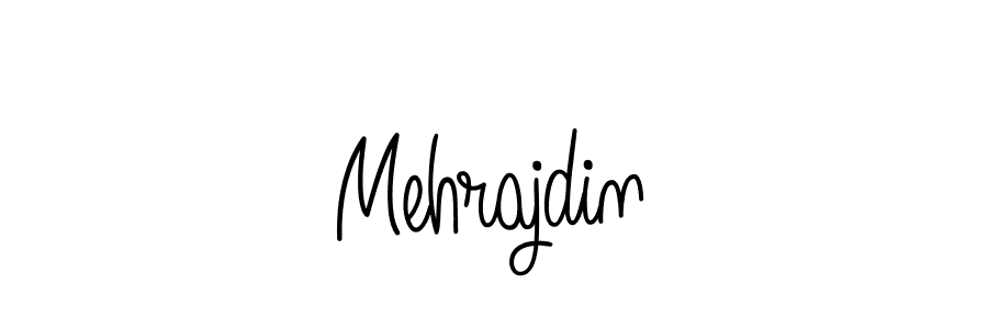 Use a signature maker to create a handwritten signature online. With this signature software, you can design (Angelique-Rose-font-FFP) your own signature for name Mehrajdin. Mehrajdin signature style 5 images and pictures png
