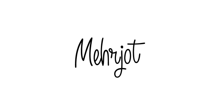 How to Draw Mehrjot signature style? Angelique-Rose-font-FFP is a latest design signature styles for name Mehrjot. Mehrjot signature style 5 images and pictures png