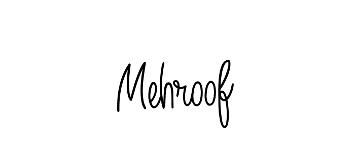 How to make Mehroof name signature. Use Angelique-Rose-font-FFP style for creating short signs online. This is the latest handwritten sign. Mehroof signature style 5 images and pictures png