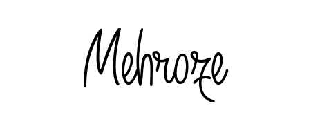 Make your name Mehroze memorable on every contract using Angelique-Rose-font-FFP autograph style. Instant transparent background export available. Mehroze signature style 5 images and pictures png