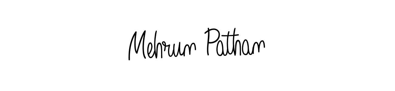 It looks lik you need a new signature style for name Mehrun Pathan. Design unique handwritten (Angelique-Rose-font-FFP) signature with our free signature maker in just a few clicks. Mehrun Pathan signature style 5 images and pictures png