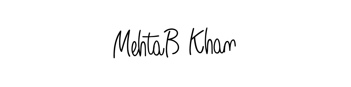 Use a signature maker to create a handwritten signature online. With this signature software, you can design (Angelique-Rose-font-FFP) your own signature for name Mehtaß Khan. Mehtaß Khan signature style 5 images and pictures png