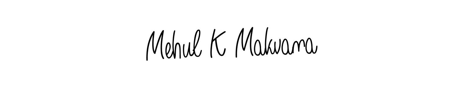 Make a beautiful signature design for name Mehul K Makvana. Use this online signature maker to create a handwritten signature for free. Mehul K Makvana signature style 5 images and pictures png