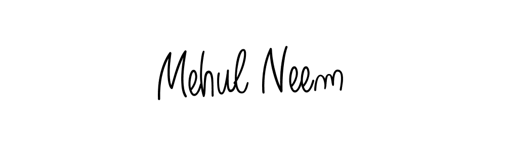 Make a beautiful signature design for name Mehul Neem. Use this online signature maker to create a handwritten signature for free. Mehul Neem signature style 5 images and pictures png
