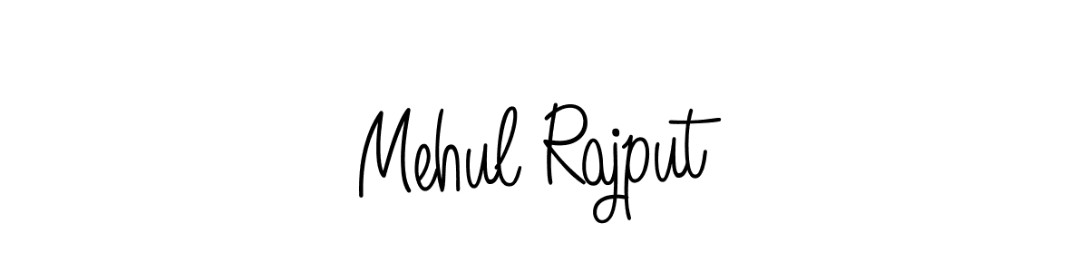 It looks lik you need a new signature style for name Mehul Rajput. Design unique handwritten (Angelique-Rose-font-FFP) signature with our free signature maker in just a few clicks. Mehul Rajput signature style 5 images and pictures png