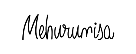 Design your own signature with our free online signature maker. With this signature software, you can create a handwritten (Angelique-Rose-font-FFP) signature for name Mehurunisa. Mehurunisa signature style 5 images and pictures png