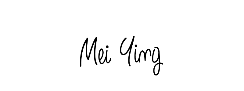 Design your own signature with our free online signature maker. With this signature software, you can create a handwritten (Angelique-Rose-font-FFP) signature for name Mei Ying. Mei Ying signature style 5 images and pictures png