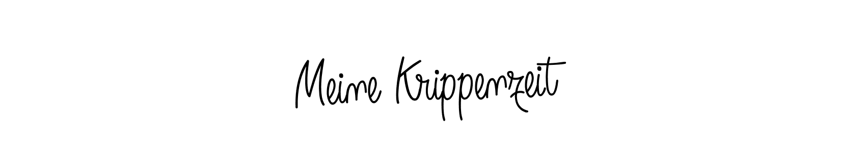 Similarly Angelique-Rose-font-FFP is the best handwritten signature design. Signature creator online .You can use it as an online autograph creator for name Meine Krippenzeit. Meine Krippenzeit signature style 5 images and pictures png