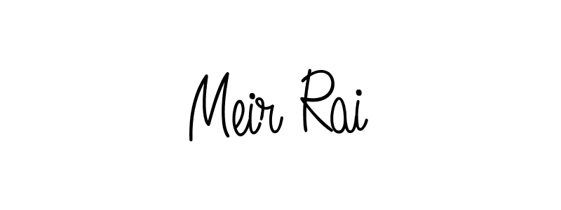Check out images of Autograph of Meir Rai name. Actor Meir Rai Signature Style. Angelique-Rose-font-FFP is a professional sign style online. Meir Rai signature style 5 images and pictures png