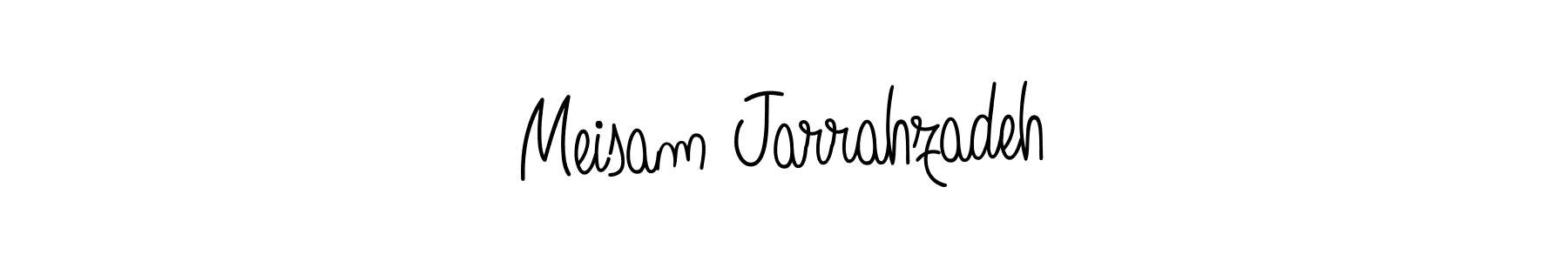 How to Draw Meisam Jarrahzadeh signature style? Angelique-Rose-font-FFP is a latest design signature styles for name Meisam Jarrahzadeh. Meisam Jarrahzadeh signature style 5 images and pictures png