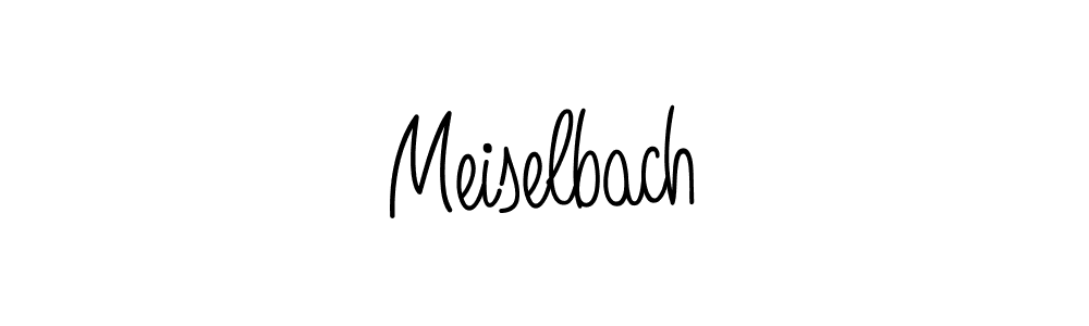 Create a beautiful signature design for name Meiselbach. With this signature (Angelique-Rose-font-FFP) fonts, you can make a handwritten signature for free. Meiselbach signature style 5 images and pictures png