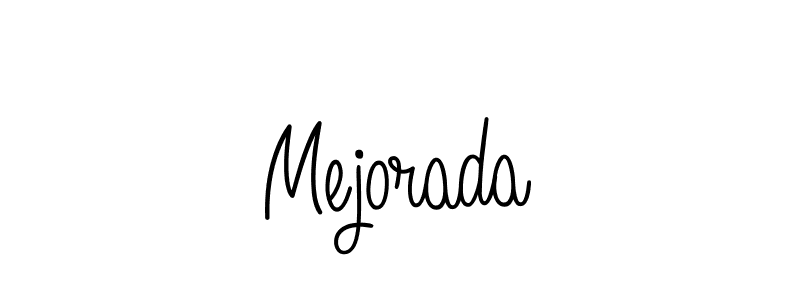 Create a beautiful signature design for name Mejorada. With this signature (Angelique-Rose-font-FFP) fonts, you can make a handwritten signature for free. Mejorada signature style 5 images and pictures png