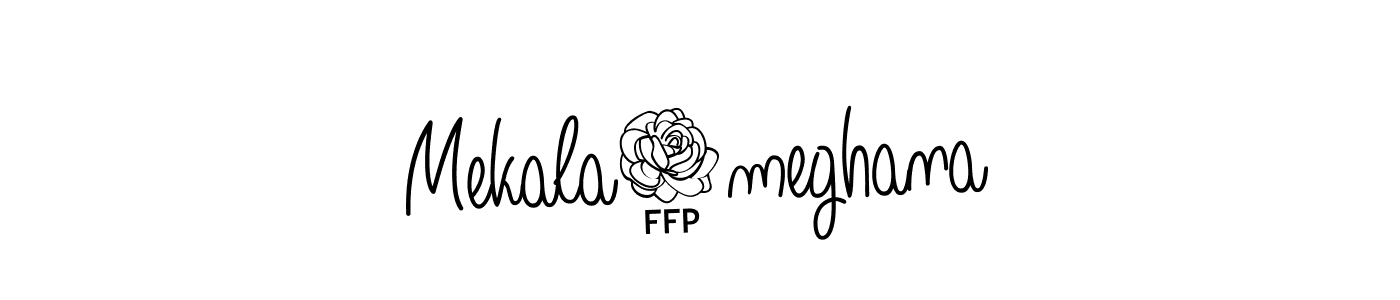 if you are searching for the best signature style for your name Mekala7meghana. so please give up your signature search. here we have designed multiple signature styles  using Angelique-Rose-font-FFP. Mekala7meghana signature style 5 images and pictures png