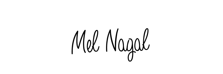 How to Draw Mel Nagal signature style? Angelique-Rose-font-FFP is a latest design signature styles for name Mel Nagal. Mel Nagal signature style 5 images and pictures png