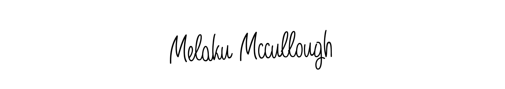 Also we have Melaku Mccullough name is the best signature style. Create professional handwritten signature collection using Angelique-Rose-font-FFP autograph style. Melaku Mccullough signature style 5 images and pictures png