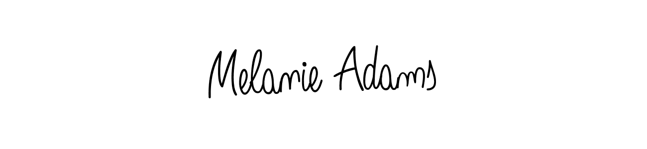 Also we have Melanie Adams name is the best signature style. Create professional handwritten signature collection using Angelique-Rose-font-FFP autograph style. Melanie Adams signature style 5 images and pictures png
