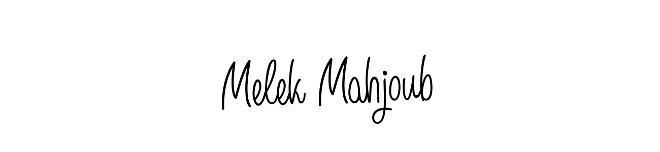This is the best signature style for the Melek Mahjoub name. Also you like these signature font (Angelique-Rose-font-FFP). Mix name signature. Melek Mahjoub signature style 5 images and pictures png