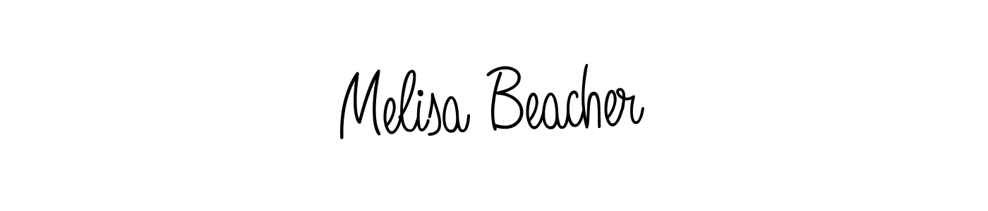 if you are searching for the best signature style for your name Melisa Beacher. so please give up your signature search. here we have designed multiple signature styles  using Angelique-Rose-font-FFP. Melisa Beacher signature style 5 images and pictures png