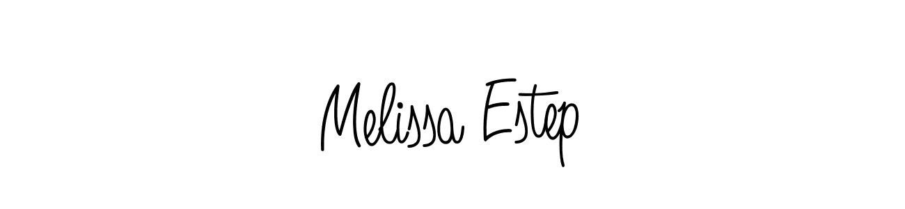 Angelique-Rose-font-FFP is a professional signature style that is perfect for those who want to add a touch of class to their signature. It is also a great choice for those who want to make their signature more unique. Get Melissa Estep name to fancy signature for free. Melissa Estep signature style 5 images and pictures png
