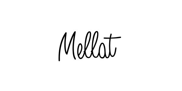 Also we have Mellat name is the best signature style. Create professional handwritten signature collection using Angelique-Rose-font-FFP autograph style. Mellat signature style 5 images and pictures png