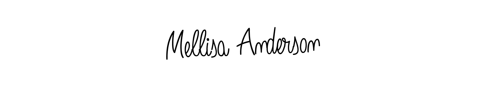 Make a short Mellisa Anderson signature style. Manage your documents anywhere anytime using Angelique-Rose-font-FFP. Create and add eSignatures, submit forms, share and send files easily. Mellisa Anderson signature style 5 images and pictures png