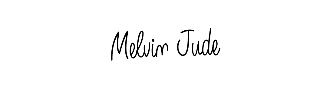 if you are searching for the best signature style for your name Melvin Jude. so please give up your signature search. here we have designed multiple signature styles  using Angelique-Rose-font-FFP. Melvin Jude signature style 5 images and pictures png