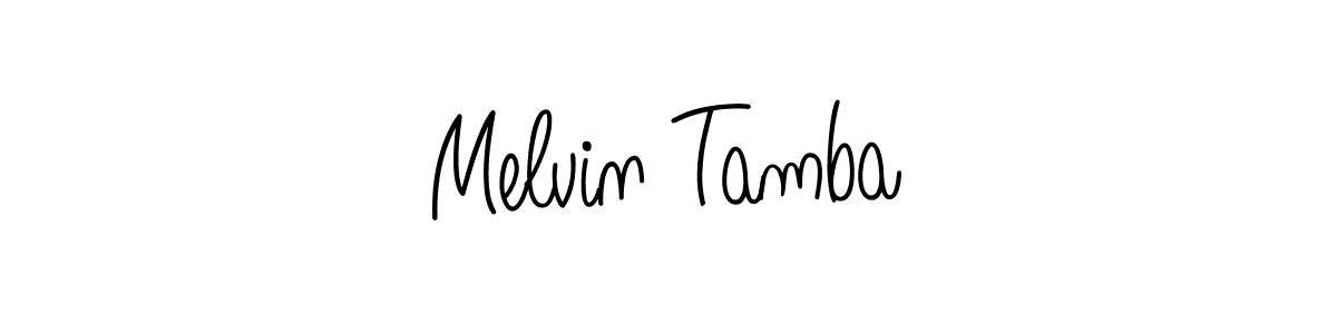 Create a beautiful signature design for name Melvin Tamba. With this signature (Angelique-Rose-font-FFP) fonts, you can make a handwritten signature for free. Melvin Tamba signature style 5 images and pictures png