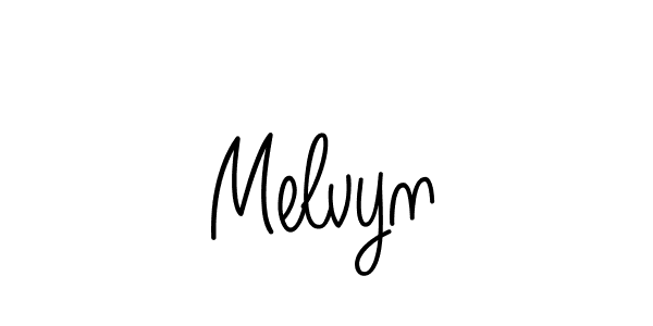 Also we have Melvyn name is the best signature style. Create professional handwritten signature collection using Angelique-Rose-font-FFP autograph style. Melvyn signature style 5 images and pictures png