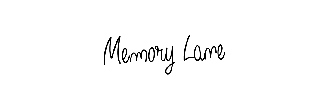 Make a beautiful signature design for name Memory Lane. With this signature (Angelique-Rose-font-FFP) style, you can create a handwritten signature for free. Memory Lane signature style 5 images and pictures png