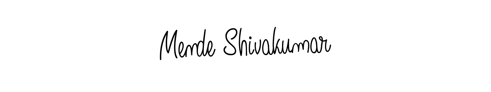 Here are the top 10 professional signature styles for the name Mende Shivakumar. These are the best autograph styles you can use for your name. Mende Shivakumar signature style 5 images and pictures png