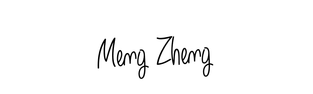 It looks lik you need a new signature style for name Meng Zheng. Design unique handwritten (Angelique-Rose-font-FFP) signature with our free signature maker in just a few clicks. Meng Zheng signature style 5 images and pictures png