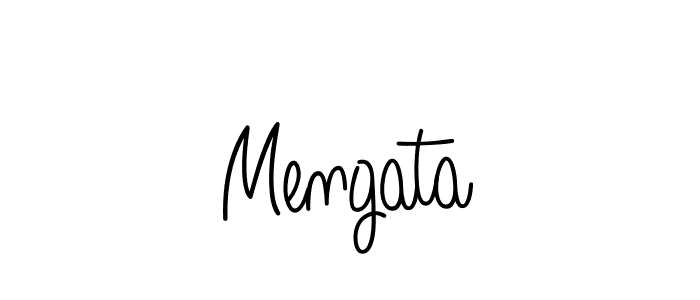 Best and Professional Signature Style for Mengata. Angelique-Rose-font-FFP Best Signature Style Collection. Mengata signature style 5 images and pictures png
