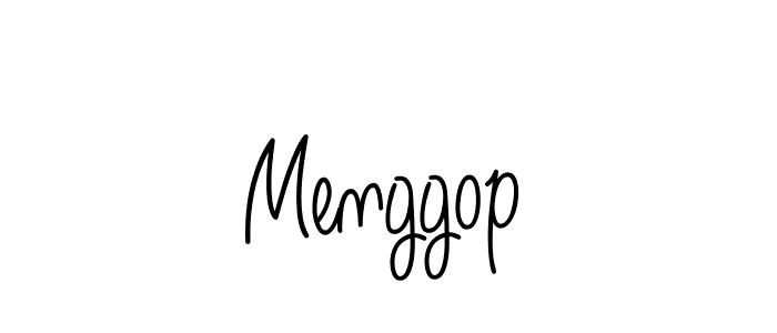 Here are the top 10 professional signature styles for the name Menggop. These are the best autograph styles you can use for your name. Menggop signature style 5 images and pictures png