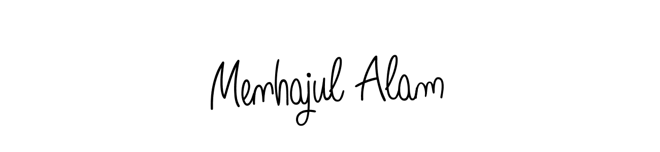 Make a beautiful signature design for name Menhajul Alam. Use this online signature maker to create a handwritten signature for free. Menhajul Alam signature style 5 images and pictures png