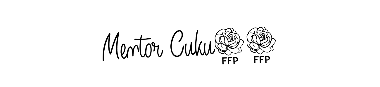 This is the best signature style for the Mentor Cuku24 name. Also you like these signature font (Angelique-Rose-font-FFP). Mix name signature. Mentor Cuku24 signature style 5 images and pictures png