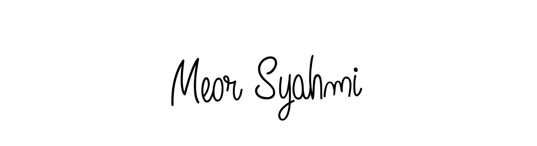 This is the best signature style for the Meor Syahmi name. Also you like these signature font (Angelique-Rose-font-FFP). Mix name signature. Meor Syahmi signature style 5 images and pictures png