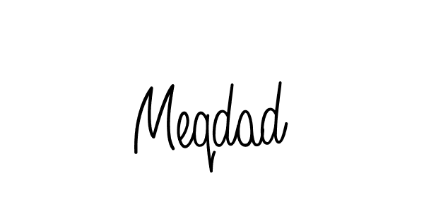 It looks lik you need a new signature style for name Meqdad. Design unique handwritten (Angelique-Rose-font-FFP) signature with our free signature maker in just a few clicks. Meqdad signature style 5 images and pictures png