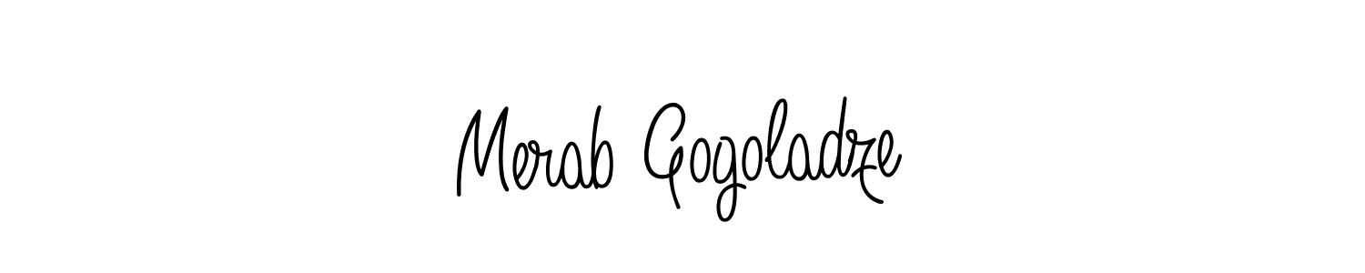 Once you've used our free online signature maker to create your best signature Angelique-Rose-font-FFP style, it's time to enjoy all of the benefits that Merab Gogoladze name signing documents. Merab Gogoladze signature style 5 images and pictures png