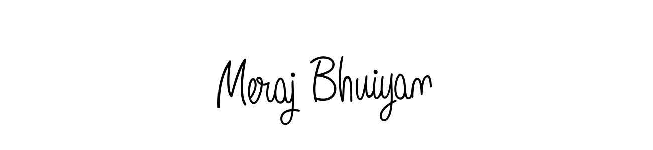 You can use this online signature creator to create a handwritten signature for the name Meraj Bhuiyan. This is the best online autograph maker. Meraj Bhuiyan signature style 5 images and pictures png