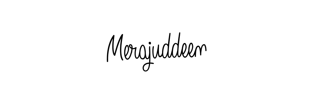 Make a short Merajuddeen signature style. Manage your documents anywhere anytime using Angelique-Rose-font-FFP. Create and add eSignatures, submit forms, share and send files easily. Merajuddeen signature style 5 images and pictures png