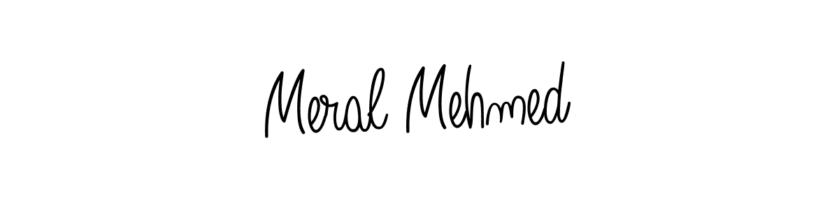Once you've used our free online signature maker to create your best signature Angelique-Rose-font-FFP style, it's time to enjoy all of the benefits that Meral Mehmed name signing documents. Meral Mehmed signature style 5 images and pictures png