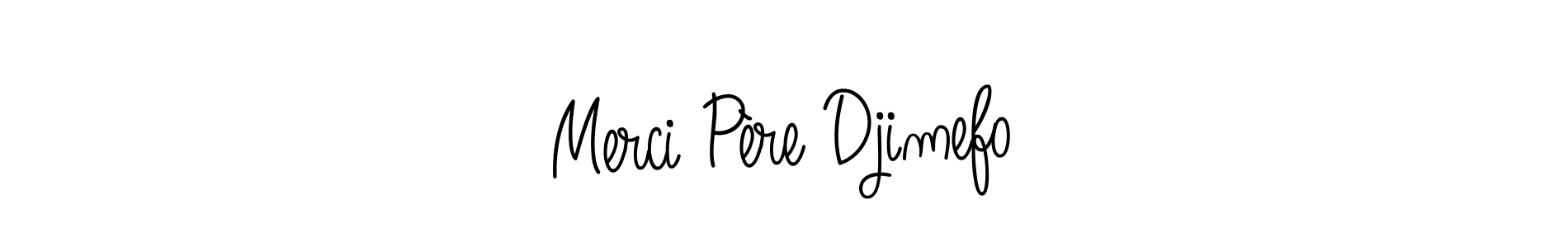 How to make Merci Père Djimefo signature? Angelique-Rose-font-FFP is a professional autograph style. Create handwritten signature for Merci Père Djimefo name. Merci Père Djimefo signature style 5 images and pictures png