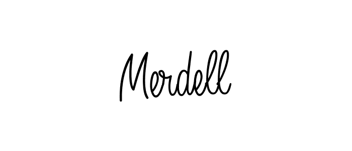 This is the best signature style for the Merdell name. Also you like these signature font (Angelique-Rose-font-FFP). Mix name signature. Merdell signature style 5 images and pictures png