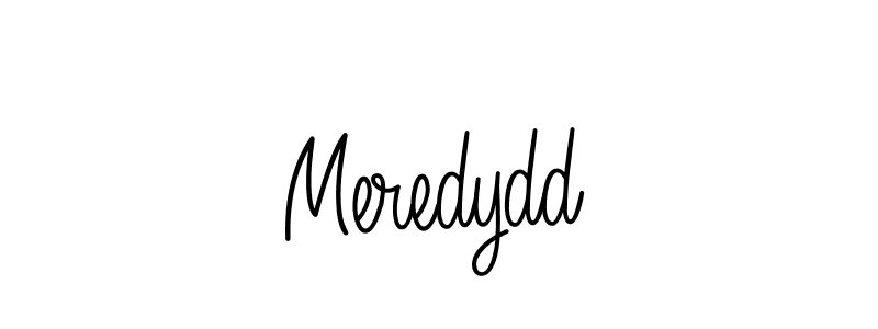 Also we have Meredydd name is the best signature style. Create professional handwritten signature collection using Angelique-Rose-font-FFP autograph style. Meredydd signature style 5 images and pictures png