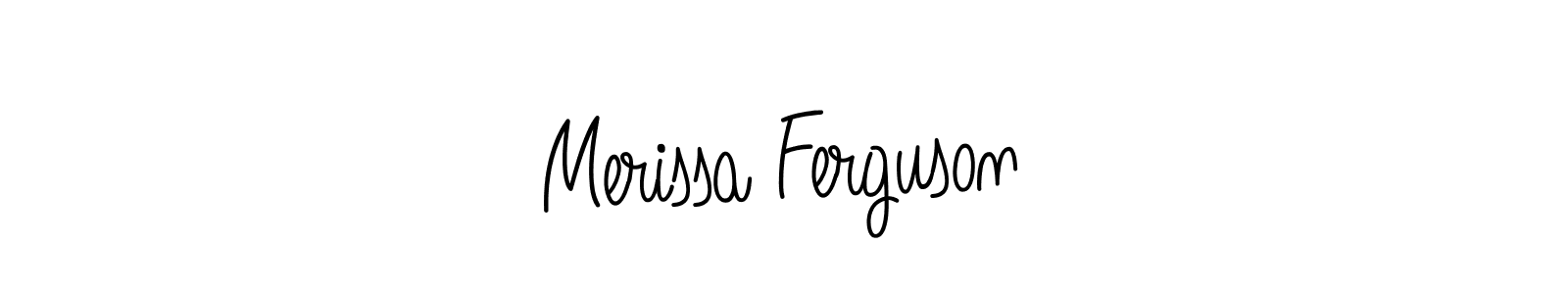 Best and Professional Signature Style for Merissa Ferguson. Angelique-Rose-font-FFP Best Signature Style Collection. Merissa Ferguson signature style 5 images and pictures png
