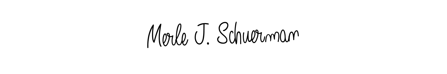 How to make Merle J. Schuerman signature? Angelique-Rose-font-FFP is a professional autograph style. Create handwritten signature for Merle J. Schuerman name. Merle J. Schuerman signature style 5 images and pictures png